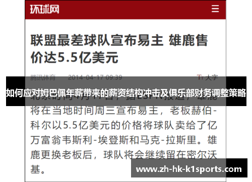如何应对姆巴佩年薪带来的薪资结构冲击及俱乐部财务调整策略